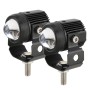 2 ПК, DC9-36V / 20W / 6000K / 3000K / 2000LM Мотоциклы с двойным цветом / FOG Furight