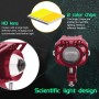 S8 Motorcycle Rearview Mirror LED Strobe Spotlight(Red)