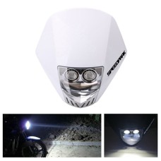 Speedpark KTM Cross-country Motorcycle LED Headlight Grimace Headlamp Assembly(White)