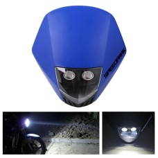 Speedpark KTM Cross-country Motorcycle LED Headlight Grimace Headlamp Assembly(Blue + Black)