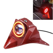 Motorcycle Modified LED Headlight for Yamaha NVX155 / AEROX155, Light Color:Red Light(Red)