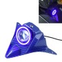 Motorcycle Modified LED Headlight for Yamaha NVX155 / AEROX155, Light Color:Blue Light(Blue)