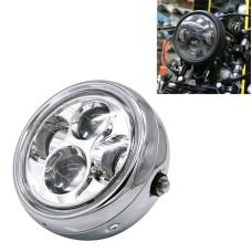 5.75 inch Round LED Motorcycle Universal Headlight Modified Spotlight (Silver)