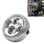 5.75 inch Round LED Motorcycle Universal Headlight Modified Spotlight (Silver)