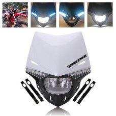 Speedpark Cross-country Motorcycle LED Headlight Headlamp Assembly for KTM(White)