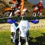 Speedpark Cross-country Motorcycle LED Headlight Grimace Headlamp for KTM  (Orange)