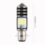 PX15D DC12V / 7,4W Светодиодная фара мотоцикла с 24LEDS SMD-3030 Beads (белый свет)