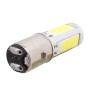 BA20D 1250LM 20W + 5W 5 x COB LED White Light Motorcycle Brake Light Lamp Bulb, DC 12V