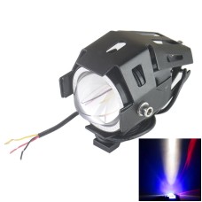 U5 125W 3000LM CREE-RGB LED Waterproof IP67 Headlamp Light with Angel Eyes Light for Motorcycle / SUV, DC 12V-80V