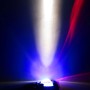 U5 125W 3000LM CREE-RGB LED Waterproof IP67 Headlamp Light with Angel Eyes Light for Motorcycle / SUV, DC 12V-80V