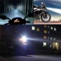 BA20D 6W White 250LM 5 LED COB Car Stop Brake Light Front Rear Turn Signal Lights for Motorcycle / Vehicles, DC 12V