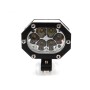 60W 6000K 12-24V Motorcycle Headlight Car LED Work Light White Light Flash Fog Light