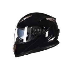 GXT Motorcycle Black Full Locktage защитный шлем с двойным линзом шлем, размер: xl