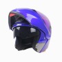 JIEKAI 105 Full Face Helmet Electromobile Motorcycle Double Lens Protective Helmet, Size: M (Blue+Color)