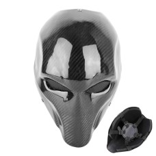 Carbon Fiber Texture Electromobile Motorcycle Protective Helmet Mask