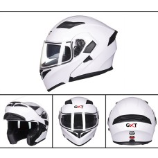 GXT Motorcycle ABS Shell Anti-fog  Double-len Inner Sun Visor Safety Helmet