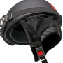 Winter Season Motorcycle Breathable Safty Helmet(Black)