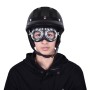 Winter Season Motorcycle Breathable Safty Helmet(Black)