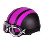 Winter Season Motorcycle Breathable Safty Helmet(Magenta)