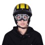 Winter Season Motorcycle Breathable Safty Helmet(Yellow)