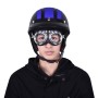 Winter Season Motorcycle Breathable Safty Helmet(Blue)