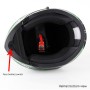 Soman 955 Skyeye Motorcycle Full / Open Face Bluetooth Healment Headset Full Face, поддерживает ответ / подвес (Skyeye White)