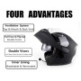 Soman 955 Skyeye Motorcycle Full / Open Face Bluetooth Healmet Headset Full Face, поддерживает ответ / подвес