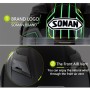 Soman 955 Skyeye Motorcycle Full / Open Face Bluetooth Healmet Headset Full Face, поддерживает ответ / подвес