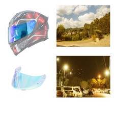 Мотоциклетный шлем козырьк анти-UP Wind Shield Lens для AGV K1 / K3SV / K5 (Aurora Blue)