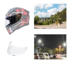 Мотоцикл шлема козырька анти-UP Wind Shield Lens для AGV K1 / K3SV / K5 (прозрачный)