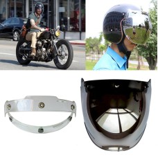 Soman Motorcycle Bubble Sycor Open Face Helme Helme Helme Helme Windshield с прозрачной рамой (зеркал)