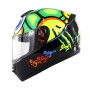 Soman Outdoor Motorcycle Electric Car Riding HD Bluetooth шлем, размер: S, 55-56 см (цветок черепахи)