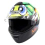 Soman Outdoor Motorcycle Electric Car Riding HD Bluetooth шлем, размер: S, 55-56 см (цветок черепахи)