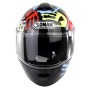 SOMAN Outdoor Motorcycle Electric Car Riding Helmet, Size: S, 55-56cm (Palm Flower)