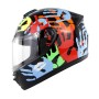 SOMAN Outdoor Motorcycle Electric Car Riding Helmet, Size: S, 55-56cm (Palm Flower)