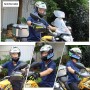 SOMAN Outdoor Motorcycle Electric Car Riding Helmet, Size: M, 57-58cm  (Snowman)