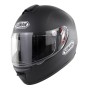 SOMAN Outdoor Motorcycle Electric Car Riding Helmet, Size: M, 57-58cm (Matte Black)