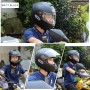 SOMAN Outdoor Motorcycle Electric Car Riding Helmet, Size: M, 57-58cm (Matte Black)