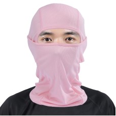 Motorcycle Balaclava Full Face Mask Warmer Windproof Breathable Airsoft Paintball Cycling Ski Shield Men Sun Hats Helmet(Pink)