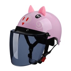 BYB X-866 Взрослый электрический мотоцикл-шлем Мужчины и женщины универсальная каска, спецификация: Цвет чая Длинный объектив (летний розовый)