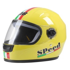 BYB 858 Motorcycle Men And Women Universal Anti-Fog Keep Warm Helmet, Specification: Transparent Lens(Yellow)