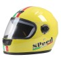 BYB 858 Motorcycle Men And Women Universal Anti-Fog Keep Warm Helmet, Specification: Transparent Lens(Yellow)