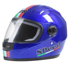 BYB 858 Motorcycle Men And Women Universal Anti-Fog Keep Warm Helmet, Specification: Transparent Lens(Blue)