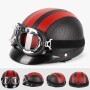 BSDDP A0318 PUL -шлем с очками, размер: один размер (черный красный)