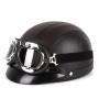 BSDDP A0318 PUL -шлем с очками, размер: один размер (черный коричневый)