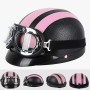 BSDDP A0318 PUL -шлем с очками, размер: один размер (черный розовый)