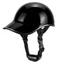 BSDDP A0344 Мотоциклетный шлем Riding Cap Winter Half Helme Baseball Baseball (Black)
