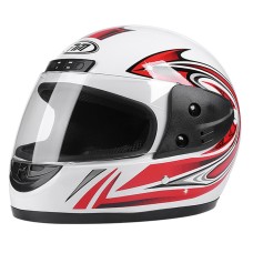 NM 811 Мотоцикл-шлем Four Seasons Universal Paint Простой полный шлем, размер: один размер 58-60 см (белый)