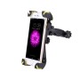 360 Degree Rotation Bicycle / Motorcycle / Electric Bicycle Phone Holder for iPhone, Samsung, HTC, Sony(Yellow)