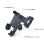 Motorcycle Handlebar Aluminum Alloy Phone Bracket, Suitable for 60-100mm Device(Grey)